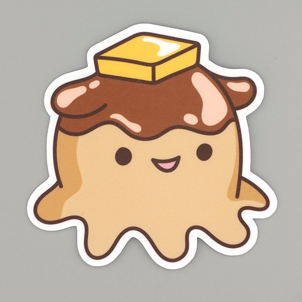 Flapjack Sticker Flapjack Octopus, vinyl sticker – JC Lovely